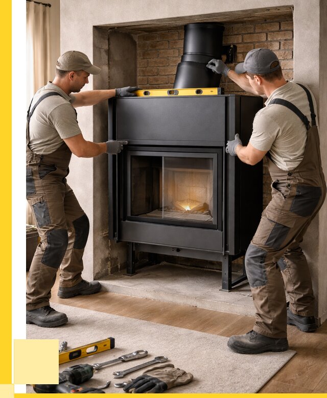 Установка каминных топок в Озёрске под ключ от 18256 р. | ЭриданОзр