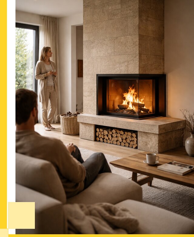 Угловые камины из кирпича установка в Озёрске от 152130 р. ЭриданОзр