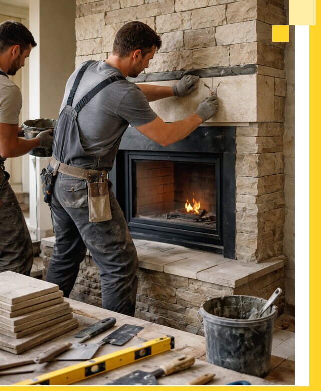 Проектирование и установка открытых каминов в Озёрске