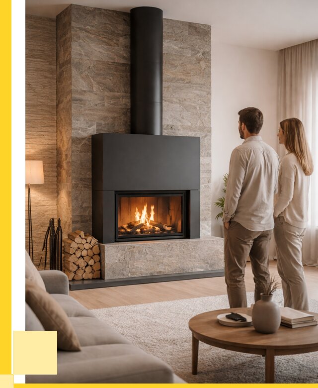 Закрытые камины под ключ в Озёрске от 121704 р., ЭриданОзр