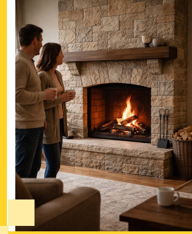 Каменные камины на заказ в Озёрске от 182556 р. | ЭриданОзр