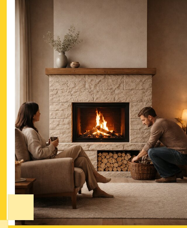 Камины для дома в Озёрске под ключ от 152130 р. | ЭриданОзр