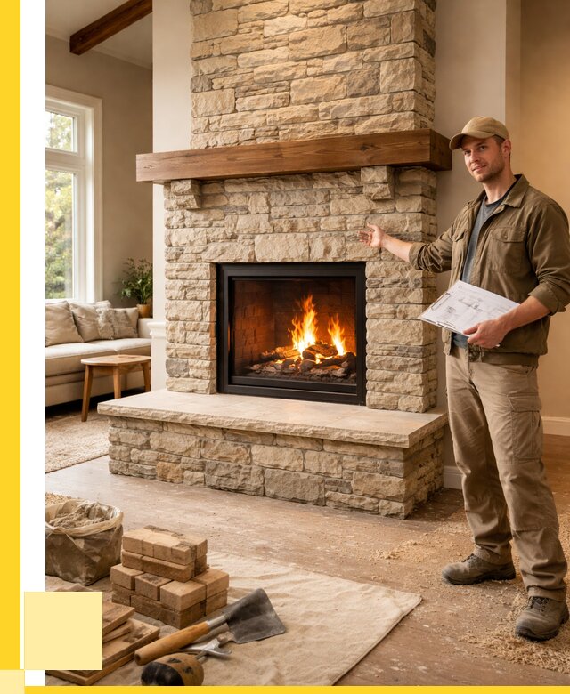 Камины под ключ в Озёрске от 182556 р. | ЭриданОзр — установка