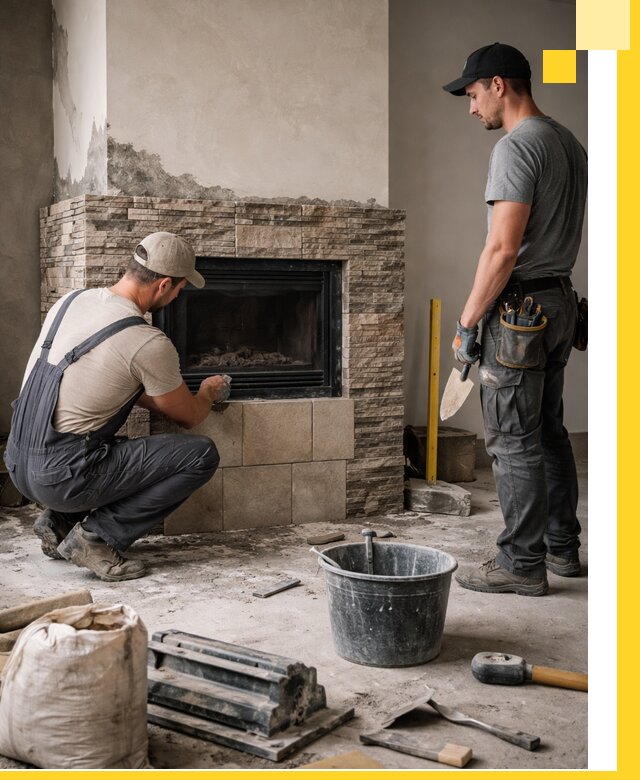 Камины под ключ в Озёрске: проект, изготовление и монтаж