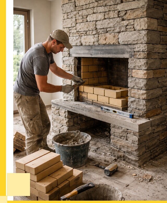 Кладка каминов и камина в Озёрске от 25355 р. ЭриданОзр