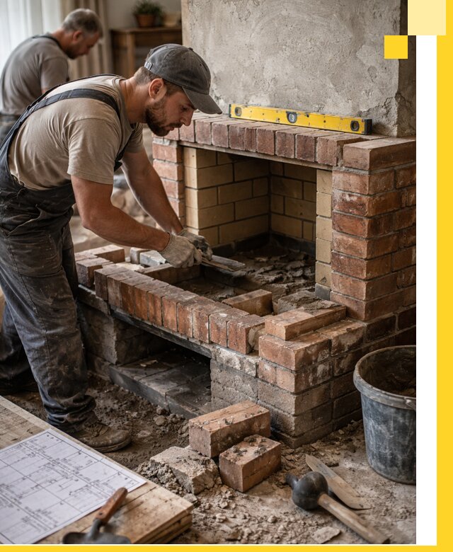 Изготовление и установка каминопечей под ключ в Озёрске