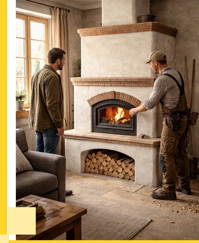 Печи камины в Озёрске: кирпичные, изразцовые от 60852 р. | ЭриданОзр