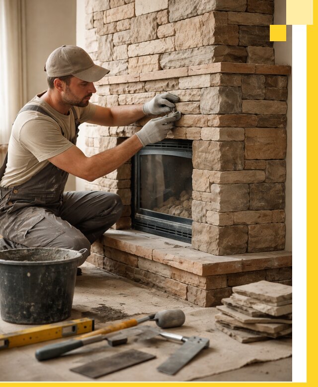 Проектирование и установка печей-каминов под ключ в Озёрске