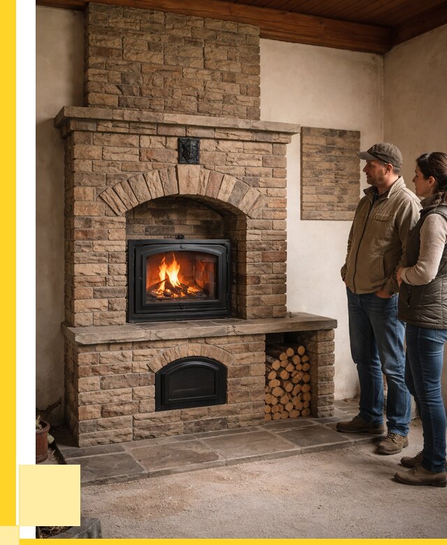 Кирпичная печь под ключ в Озёрске от 152130 р. | ЭриданОзр