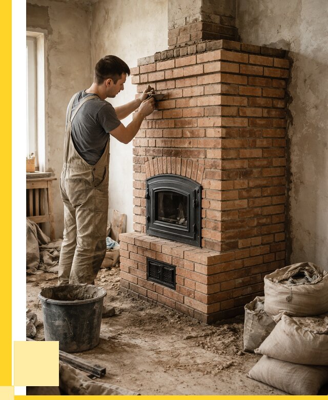 Строительство печей в Озёрске от 65923 р. под ключ, ЭриданОзр