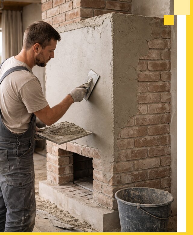 Отделка печей и облицовка каминов в Озёрске под ключ