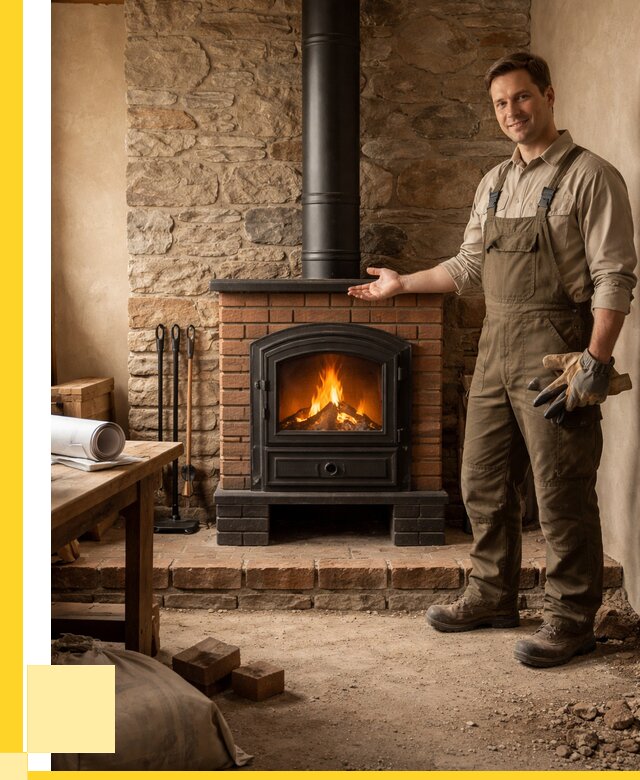 Печи отопительные из кирпича в Озёрске от 81136 р., ЭриданОзр