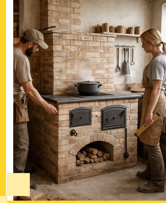 Варочно отопительные печи в Озёрске от 91278 р. | ЭриданОзр