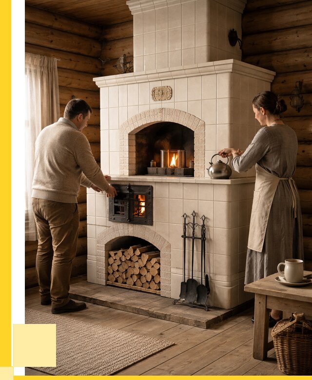 Русские печи в Озёрске: установка от 152130 р. ЭриданОзр