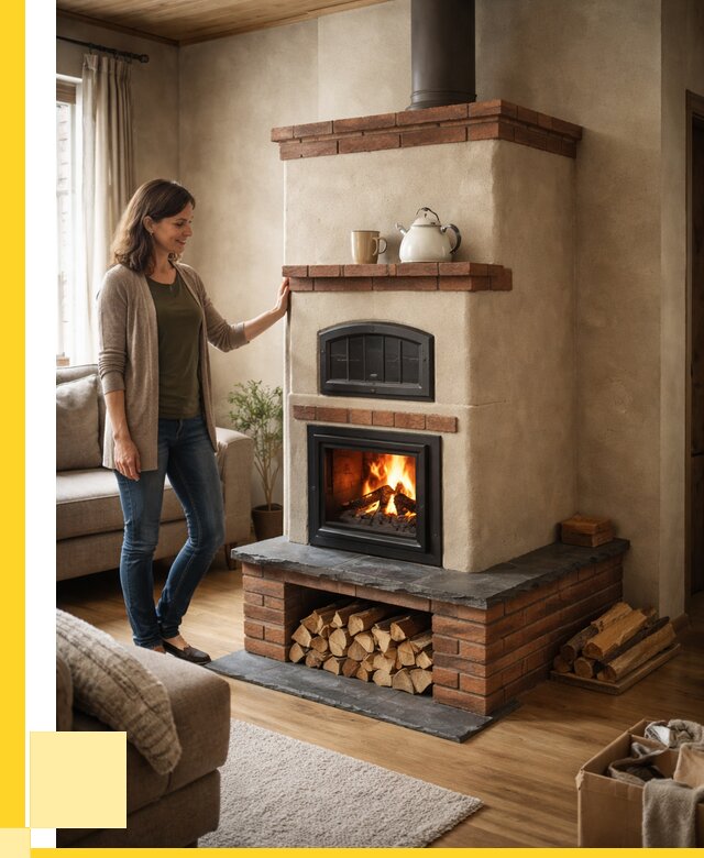 Печи шведки в Озёрске от 86207 р. | ЭриданОзр — печь шведка