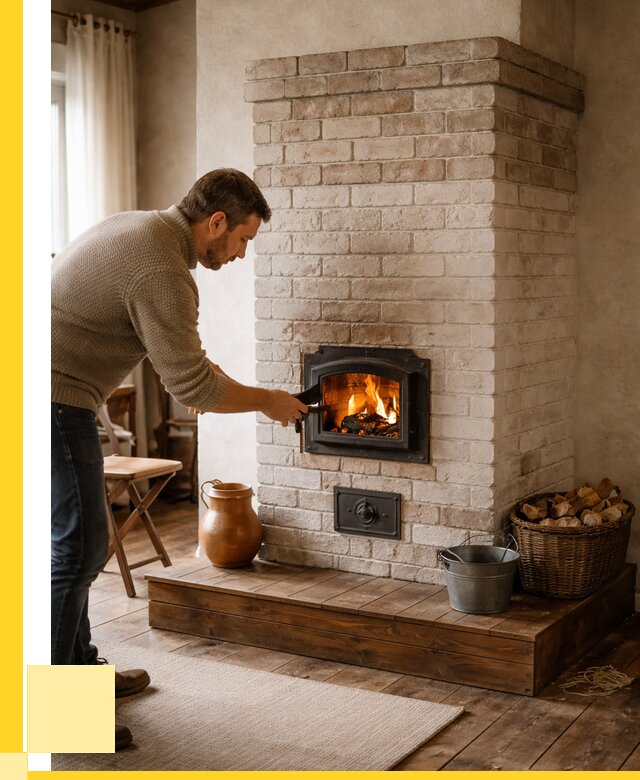 Печь голландка из кирпича в Озёрске от 86207 р. | ЭриданОзр