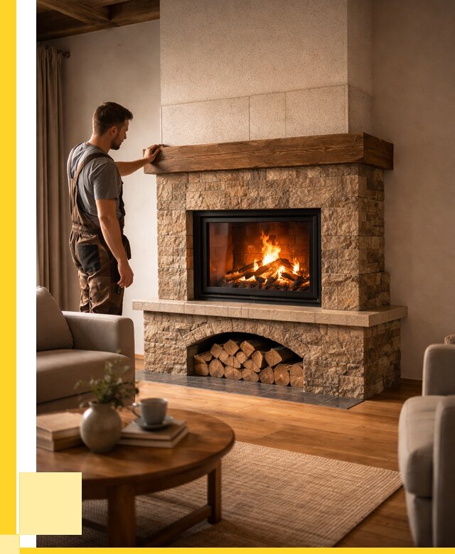 Печи камины для дома под ключ в Озёрске от 55781 р. | ЭриданОзр