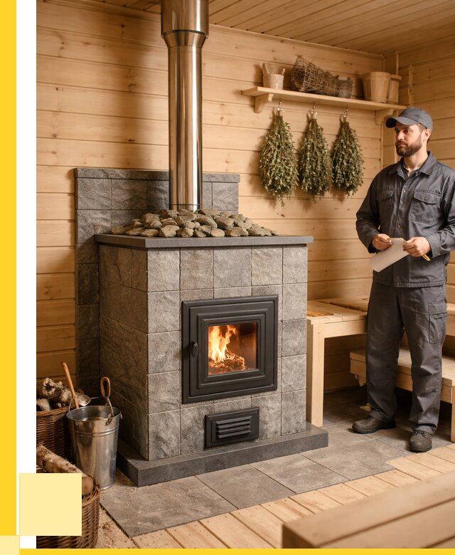 Печи для бани под ключ в Озёрске от 121704 р. | ЭриданОзр