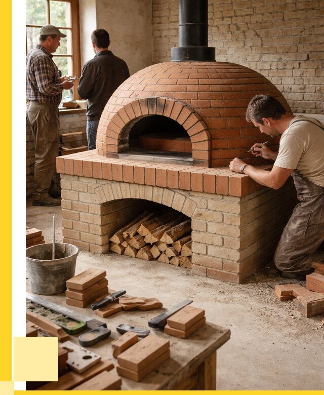 Помпейская печь дровяная для пиццы в Озёрске | ЭриданОзр от 202840 р.