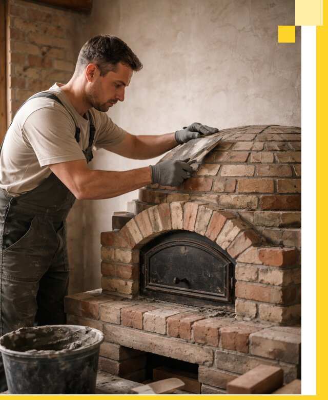 Изготовление и монтаж помпейских печей на заказ в Озёрске