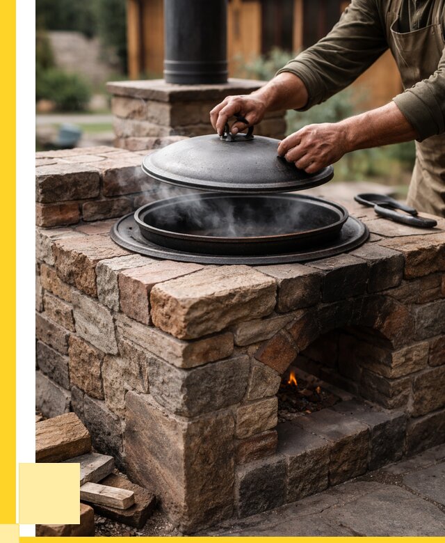 Печи для казана в Озёрске по цене от 18256 р. | ЭриданОзр