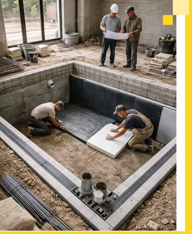 Проекты частных и общественных бассейнов под ключ в Озёрске