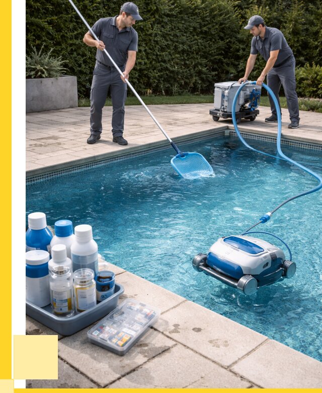 Чистка бассейнов в Озёрске роботами, от 4564 р. | ЭриданОзр