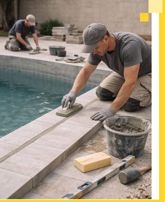 Отделка бассейнов в Озёрске: декоративная отделка и гидроизоляция