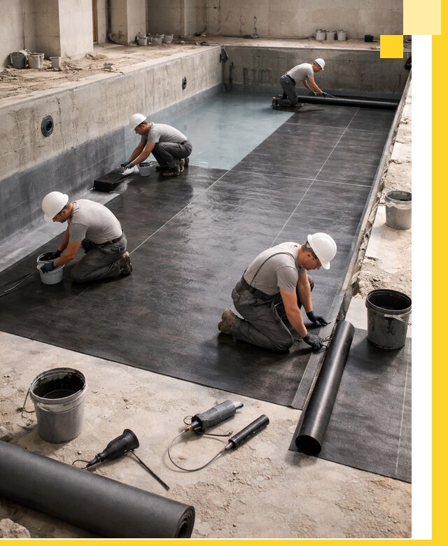 Профессиональная гидроизоляция бассейнов и чаш в Озёрске под ключ