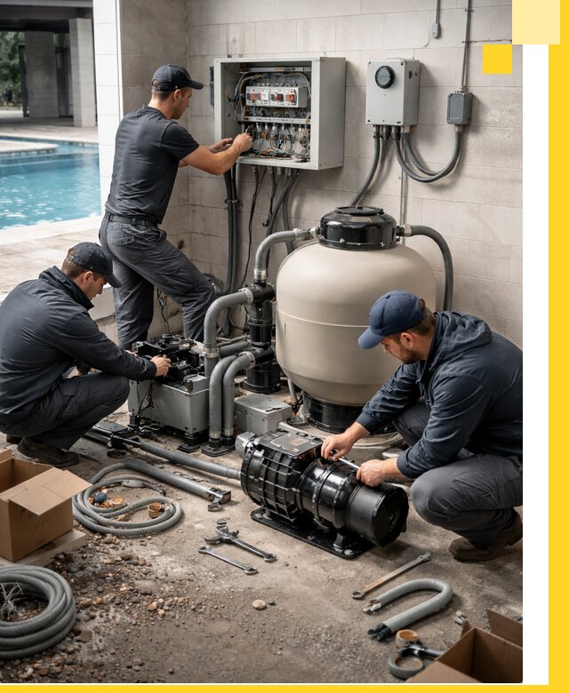 Профессиональный монтаж оборудования для бассейнов в Озёрске