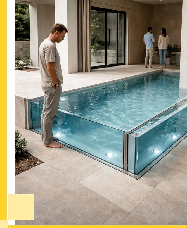 Стеклянные бассейны в Озёрске от 1217040 р. | ЭриданОзр — мозаика