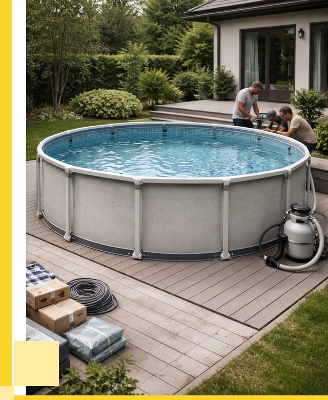 Купить каркасные бассейны в Озёрске от 45639 р. | ЭриданОзр