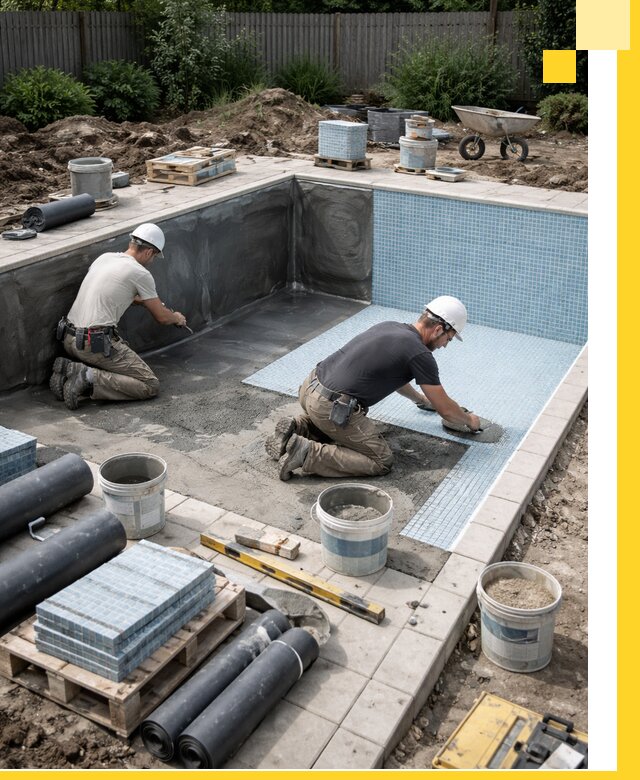 Проектирование и строительство стационарных бассейнов в Озёрске