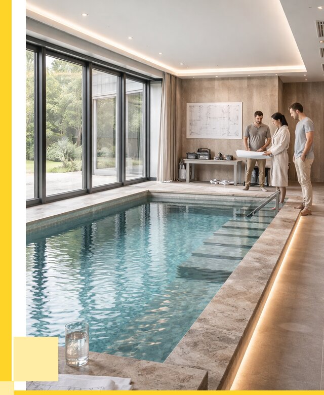 Закрытые бассейны под ключ в Озёрске от 2535500 р. | ЭриданОзр