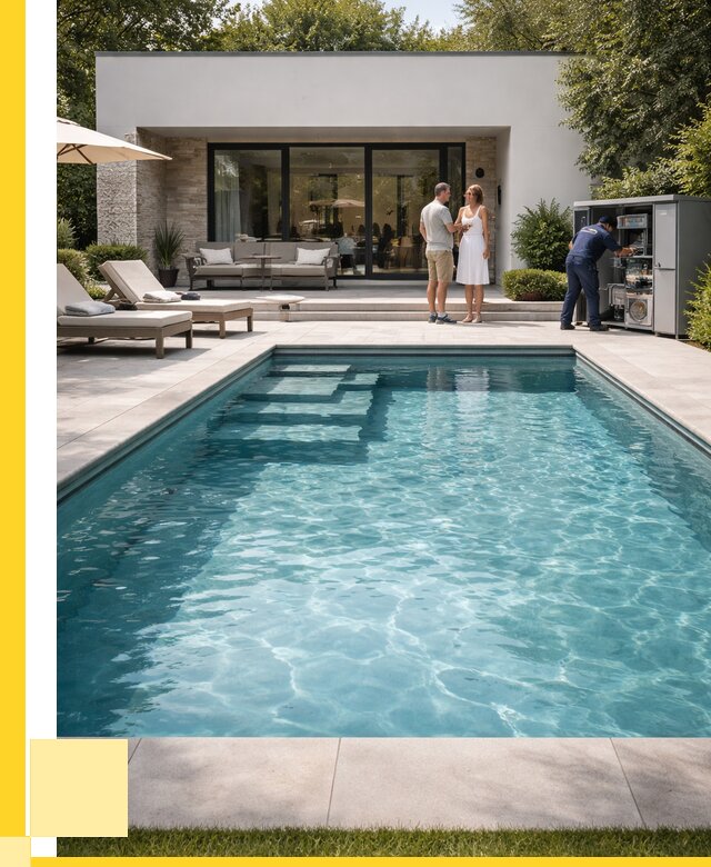 Бассейн в доме в Озёрске под ключ от 1217040 р. | ЭриданОзр