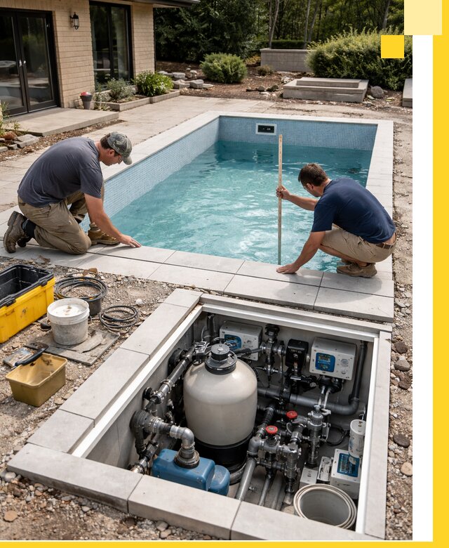 Строительство качественных домашних бассейнов под ключ в Озёрске