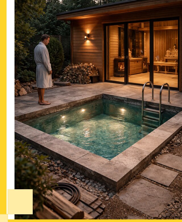 Бани с бассейном под ключ в Озёрске от 96349 р. | ЭриданОзр