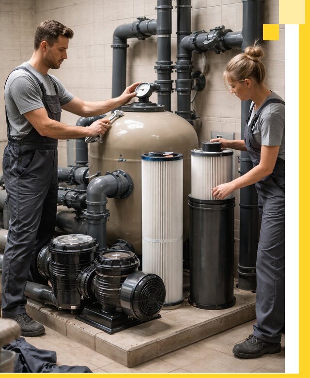 Фильтры и системы фильтрации для бассейнов в Озёрске