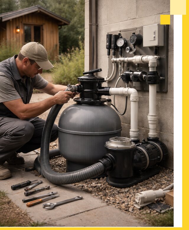 Продажа и монтаж фильтров и насосов для бассейнов в Озёрске