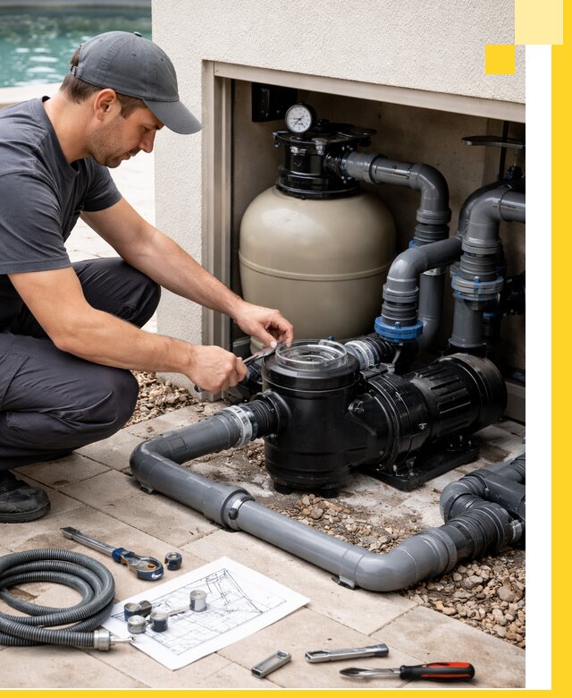 Поставка, монтаж и сервис насосов для бассейнов в Озёрске