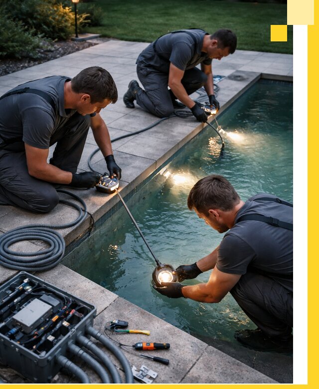 Профессиональное освещение бассейнов в Озёрске: дизайн и монтаж