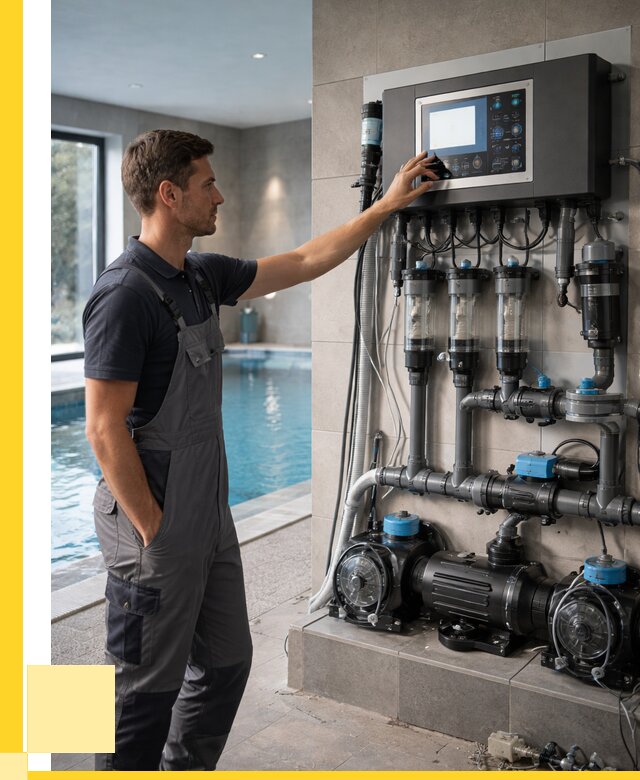 Автоматика для бассейнов под ключ в Озёрске от 70994 р. | ЭриданОзр