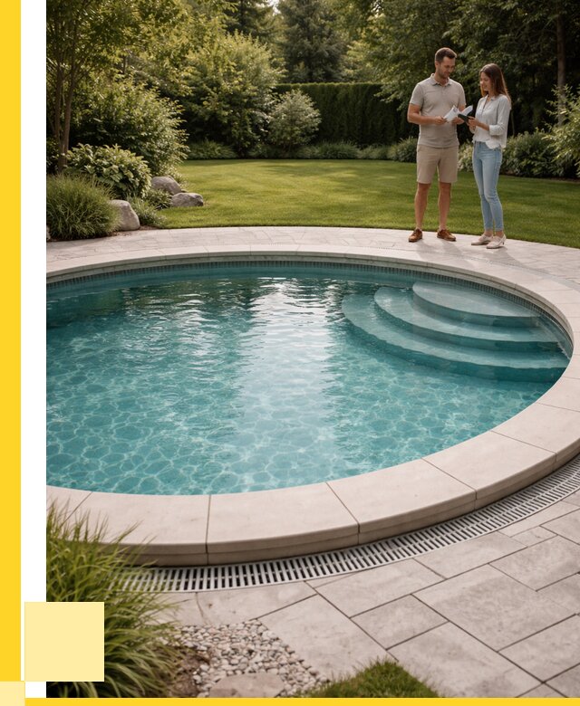 Круглые каркасные бассейны купить в Озёрске от 253550 р. | ЭриданОзр