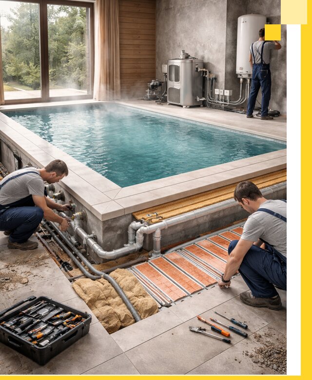 Проектирование и строительство тёплых бассейнов в Озёрске