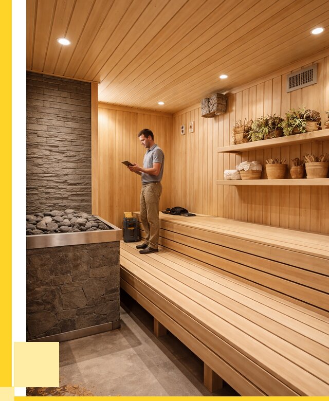 Сауна под ключ в Озёрске: от 456390 р. | Строительство — ЭриданОзр