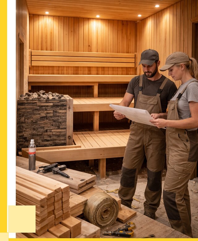 Строительство саун в Озёрске под ключ от 253550 р., ЭриданОзр