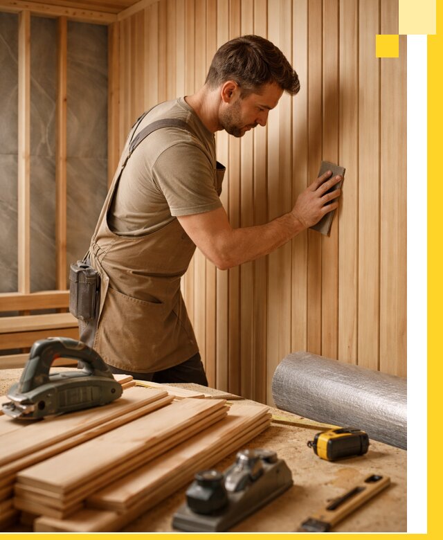 Профессиональная отделка саун и парных под ключ в Озёрске