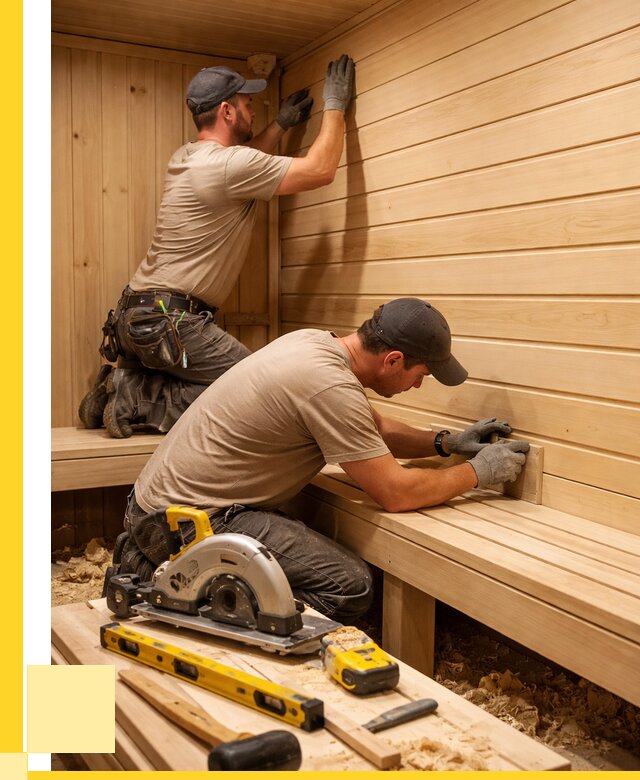 Обшивка саун вагонкой в Озёрске от 2536 р. | ЭриданОзр