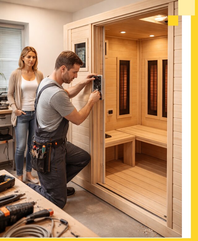 Инфракрасные сауны под ключ в Озёрске продажа и установка