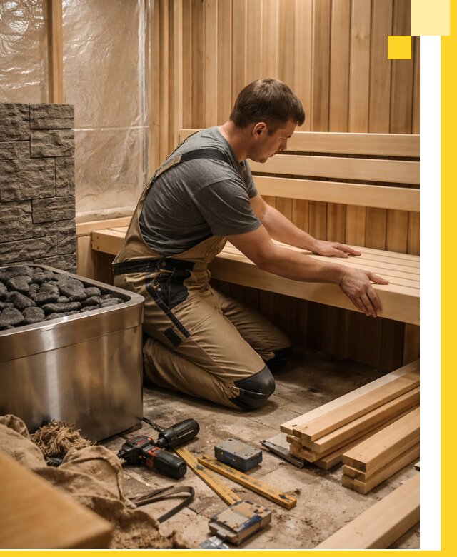 Сауны для дома под ключ с проектированием и монтажом в Озёрске